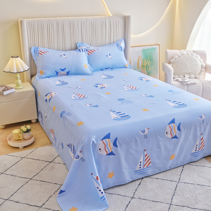 床单学生双人棉布纯棉单件