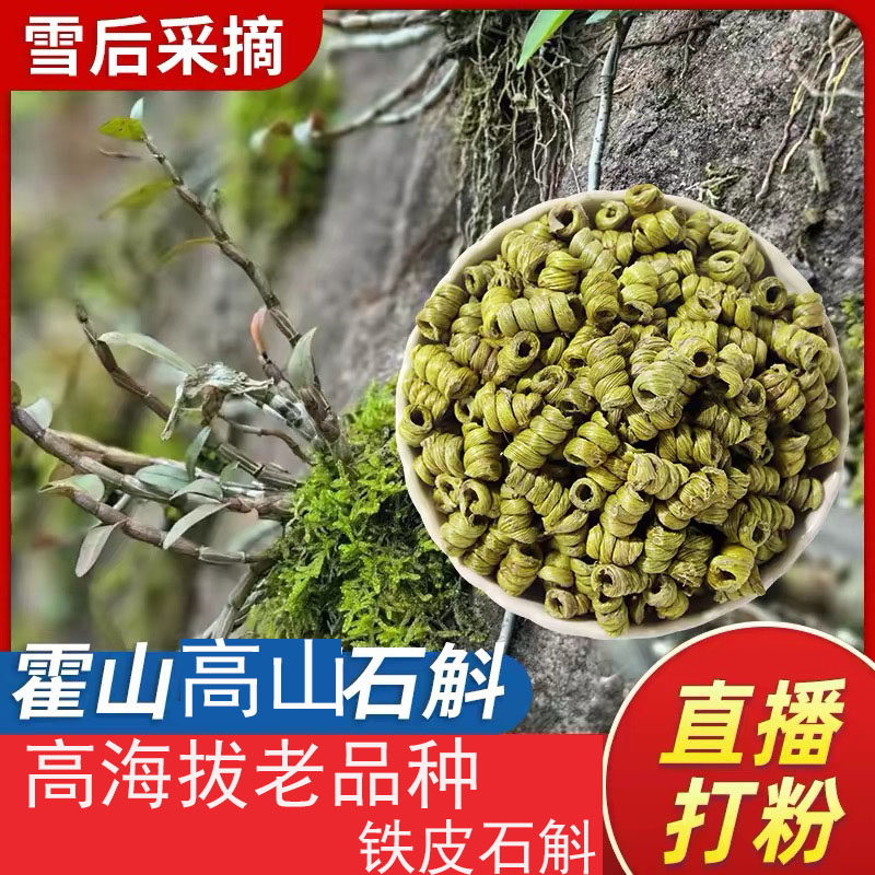当季新货原种崖壁野外石斛中草药
