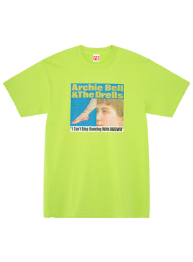 DBDWH ‘I cant stop dancing with DBDWH’全棉前后印花短袖T恤