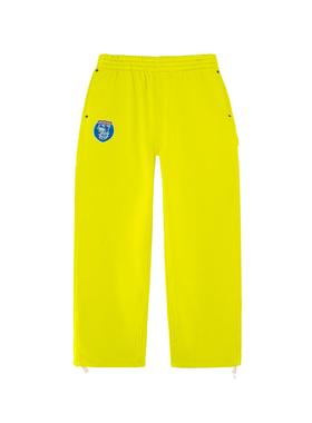 DBD WH盾徽抽绳全棉卫裤内里抓绒面料袋口有铆钉