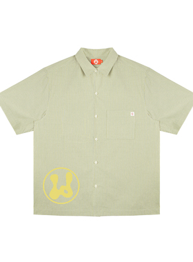 DBD WH Locally Dawgs 印花全棉格子衬衣