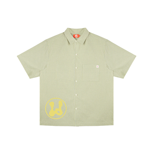 DBD WH Locally Dawgs 印花全棉格子衬衣