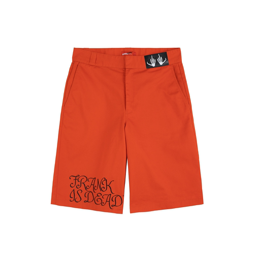 DBDWH“FID”印花过膝短裤