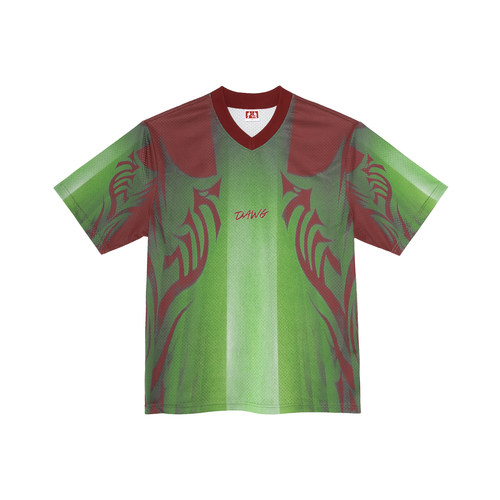 LOCALLYDAWGS宽松印花网眼短袖