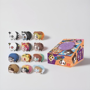 正版第五人格庄园叠叠乐第三弹盲袋盲盒公仔先知祭司园丁手办摆件