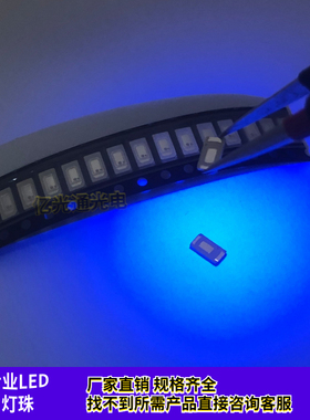 5730紫光 UV紫色贴片365nm 395nm波长紫外线杀菌 验钞消毒led灯珠