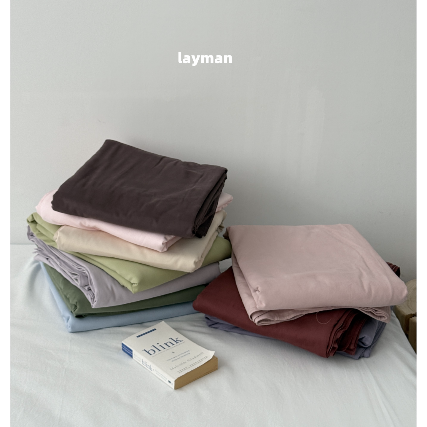 Layman外行 秋冬加厚纯棉磨毛被套单人双人全棉100柔软床单床笠集