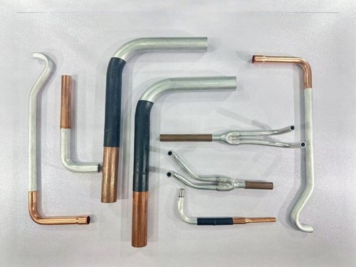 冰箱冰柜空调等制冷配件铜铝管接头铜铝连接管道过滤器储液器定制