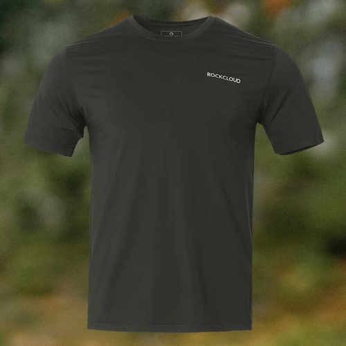 弹力户外运动短袖T恤岩云