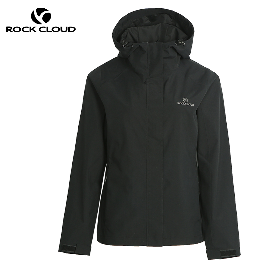 女款防风防水连帽冲锋衣