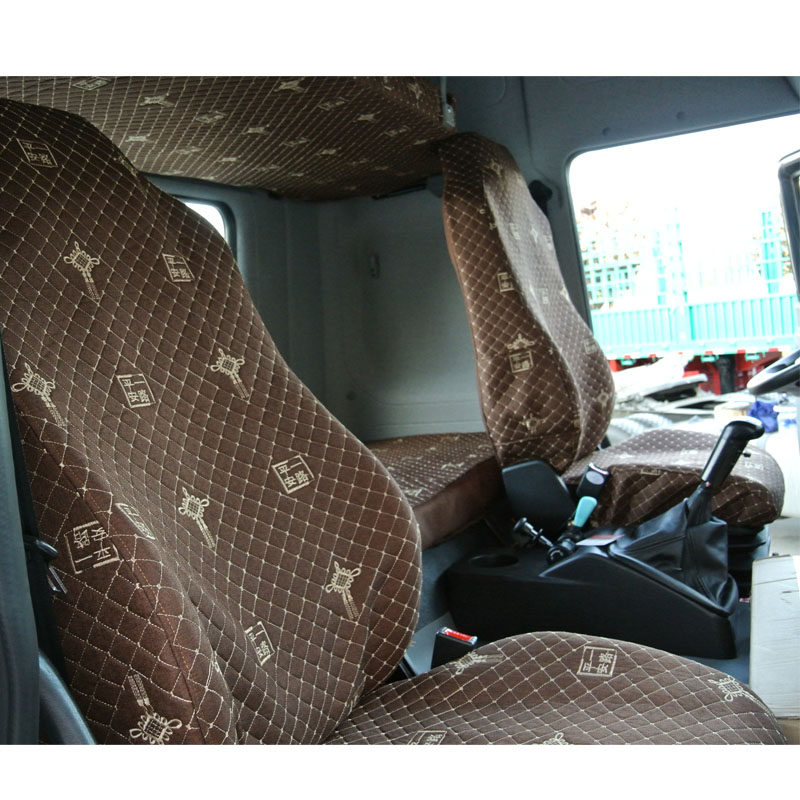 大货车适用解放JH6欧曼德龙x3000天龙KL杰狮细亚麻座套卧铺四件套