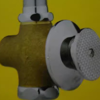 全铜材质脚踏暗装大便冲洗阀大礼