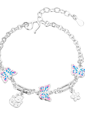 顺钦银楼女S999足银优雅时尚手链