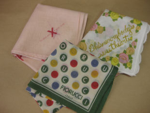 古着vintage日系复古个性潮流休闲纯棉高支小方巾口袋巾手帕头巾2