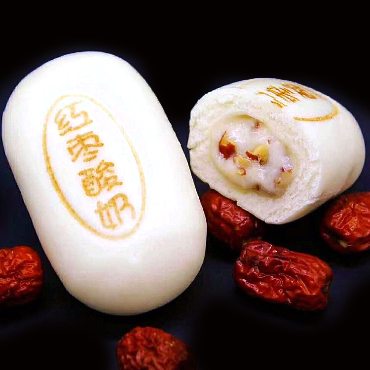 红枣酸奶包餐饮速冻食品点心酒店面食餐厅广式特色小吃饭店蒸包子