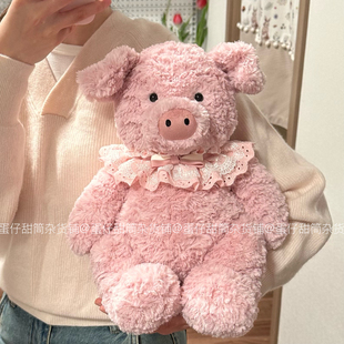 jellycat巴纳布斯猪衣服口水巾巴塞罗熊玩偶睡衣背带裤 仅衣服