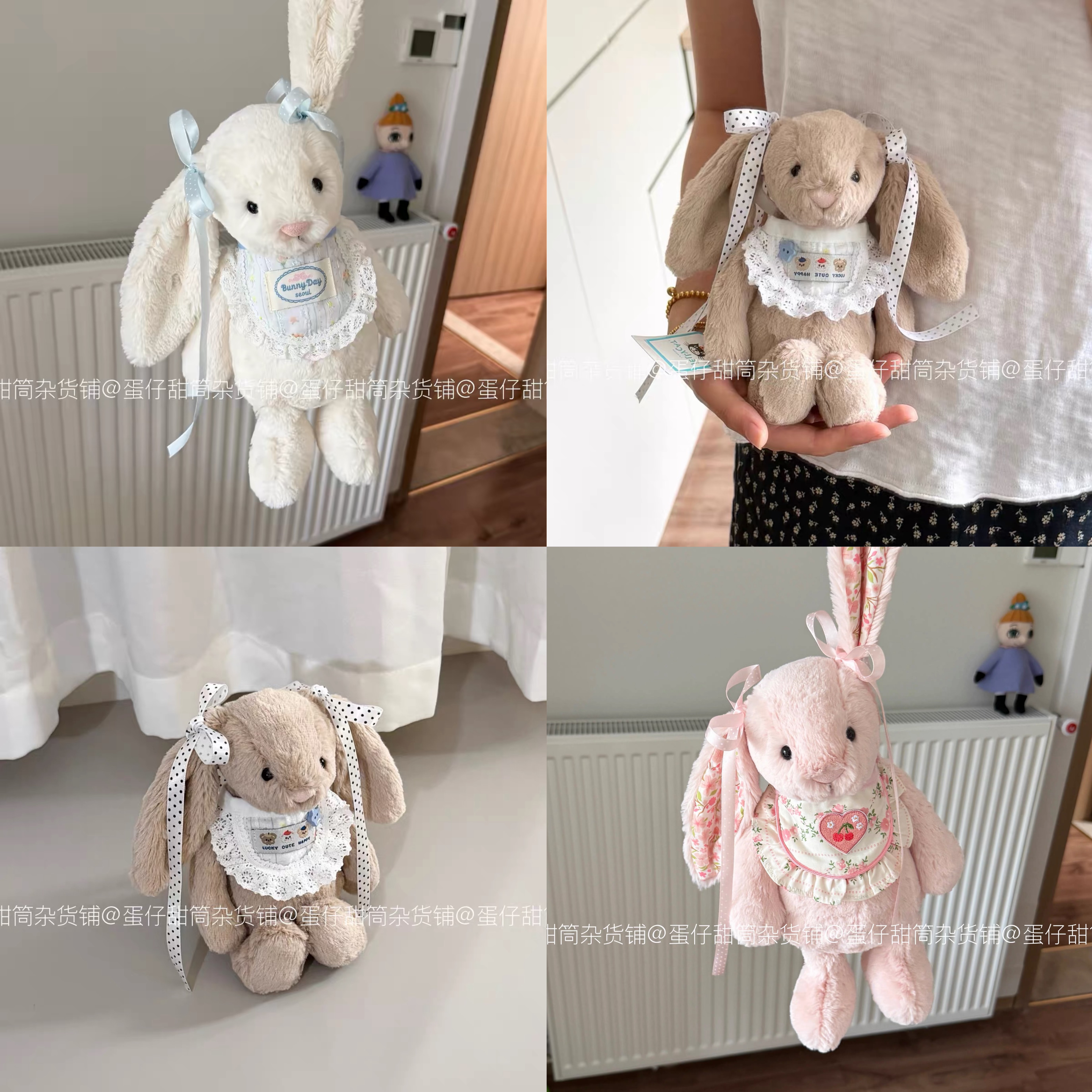 jellycat邦尼兔口水巾31cm36cm配饰韩系ins风甜美娃衣服