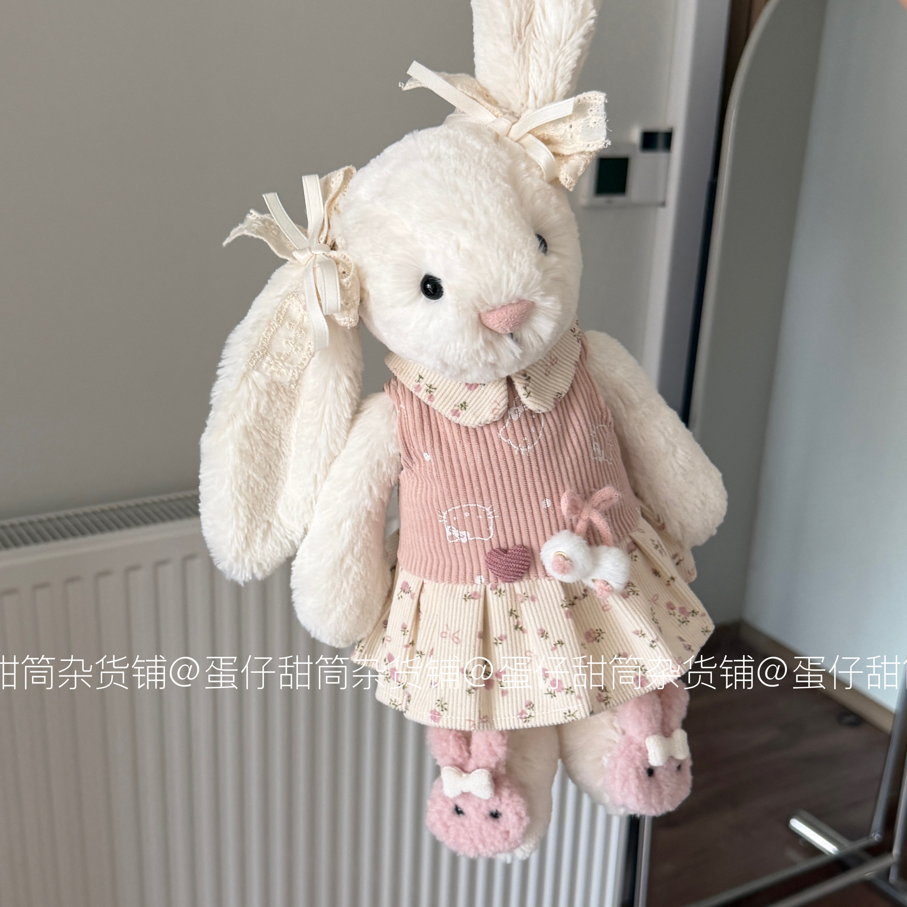 jellycat邦尼兔娃衣31cm衣服18cm幼兔中号裙子原创手工裙背心裙图片