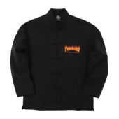 HRASHER JACKET FLAME 稀有现货 TANG SUIT 火焰唐装 夹克情侣外套