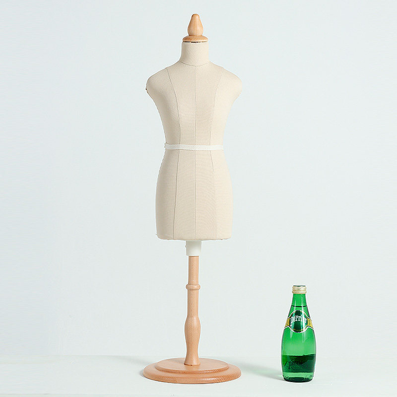 小人一剪立体裁衣分服装设计模特打版二1之4制教学:台迷你模特小