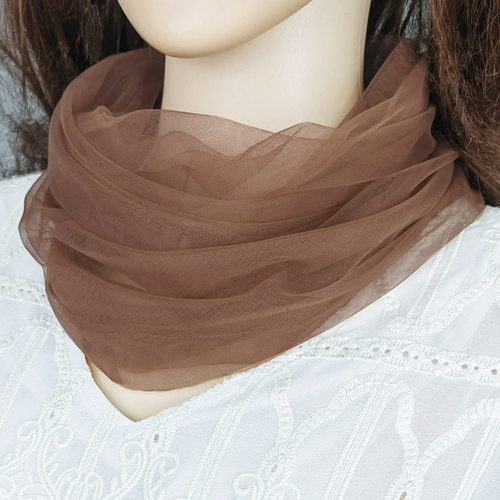 防晒遮颈纹护颈套头小围脖薄款夏