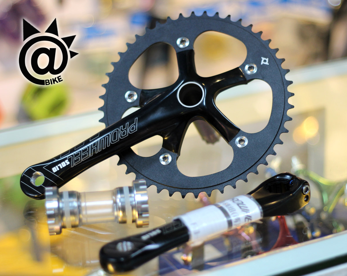 @BIKE  PRO WHEEL 正品行货 死飞 单速 场地 一体牙盘含BB 48T 黑