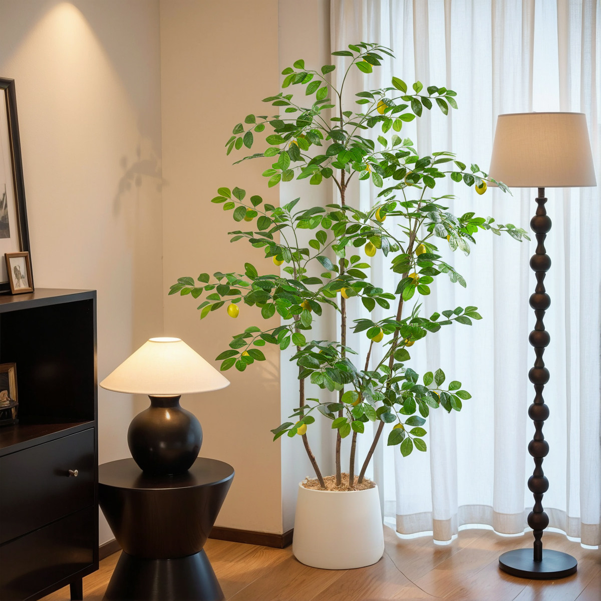 仿真柠檬树盆景盆栽大型高级仿生绿植装饰摆件假树落地橱窗假植物,鲜花速递/花卉仿真/绿植园艺,仿真绿植,淘宝优惠券,粉丝福利购,淘宝优惠卷
