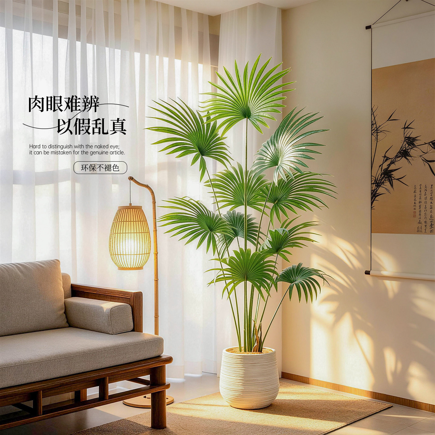 【空间美化】精品蒲葵盆栽装饰
