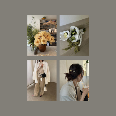 韩系ins春夏上新服装店海报试衣