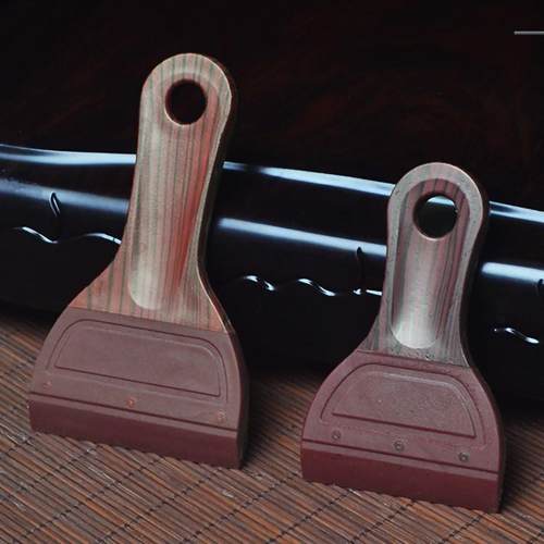 硅胶茶刮功夫茶具配件清洁刷子茶台刮水板茶盘排水器茶道零配茶刷