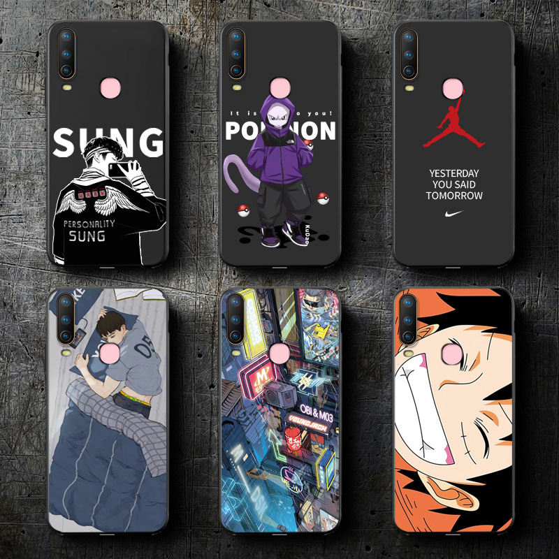 vivoy3手机壳男士vivoz3x个性创意网红硅胶简约全包防