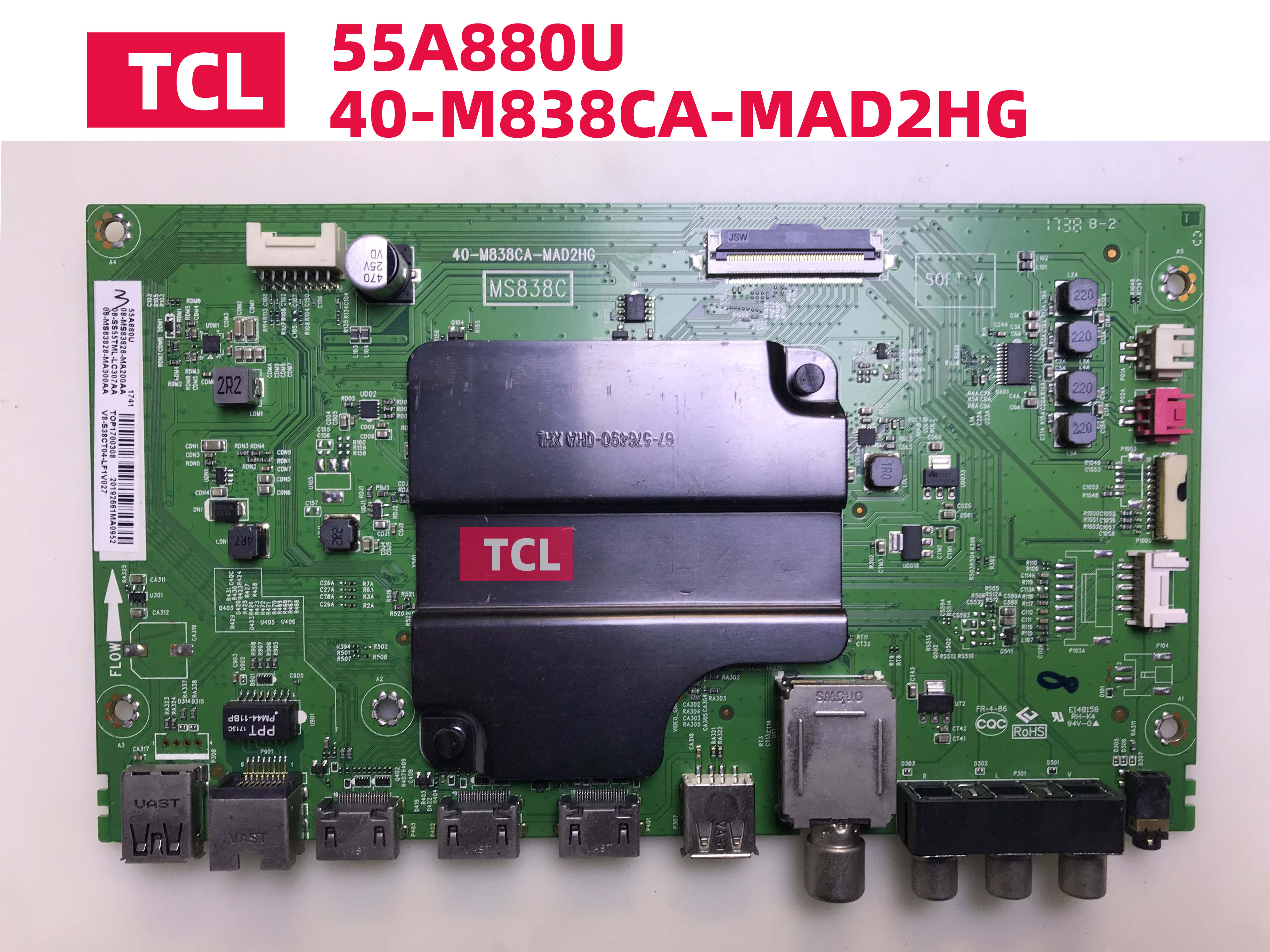 TCL 55A860U 55P3 55N3 55A880U 55A950C主板40-M838CA-MAD2HG 电子元器件市场 显示屏/LCD液晶屏/LED屏/TFT屏 原图主图