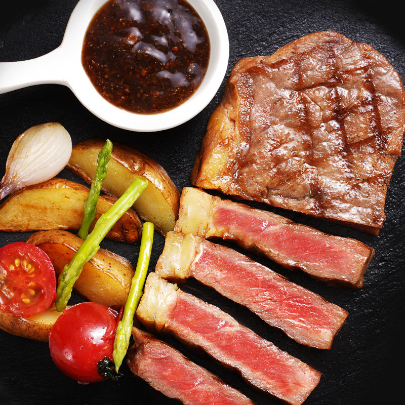 大希地牛排10袋整切菲力牛排(2片/袋)*5+西冷*5 家庭厚切牛肉牛扒