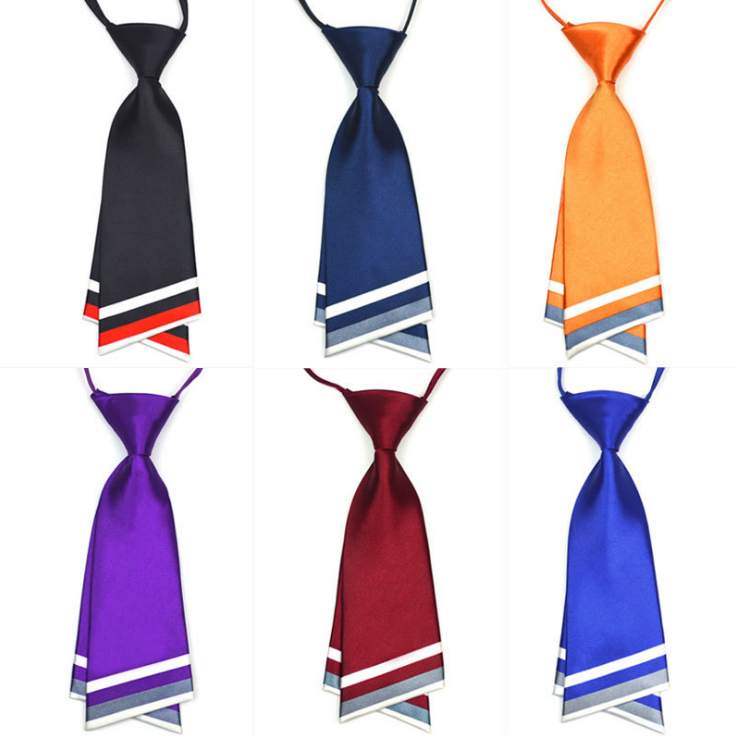 女士韩版双层商务风正装领带