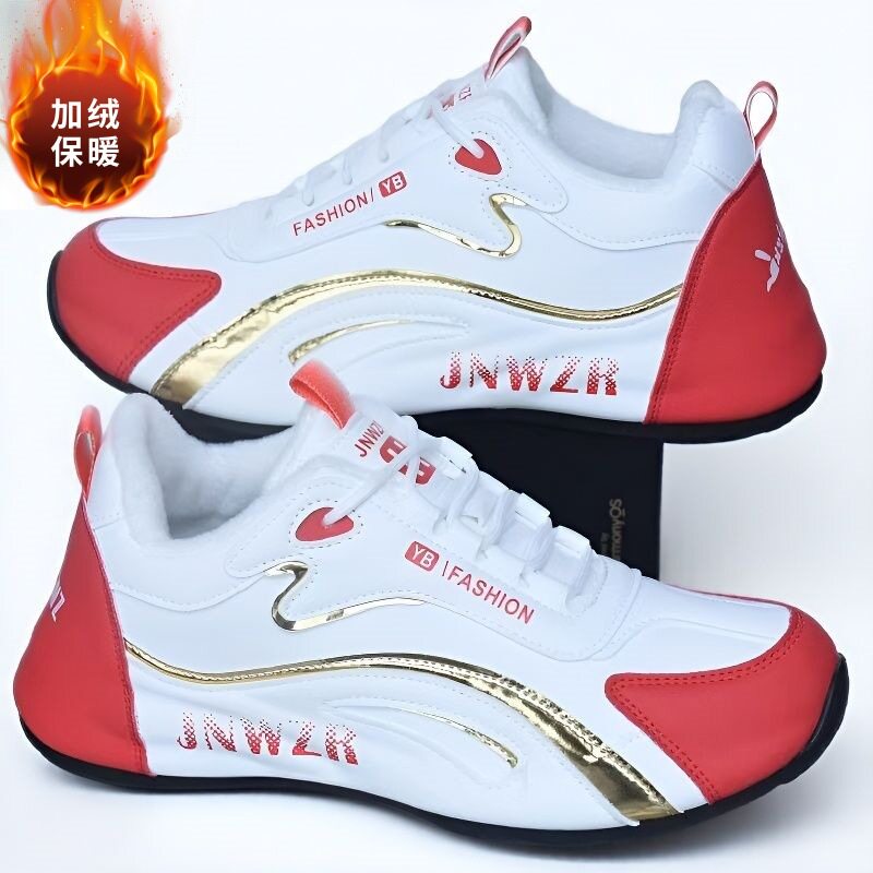 福建晋江品牌男鞋运动鞋男款高端泉州甫田男士休闲鞋子加绒款秋冬