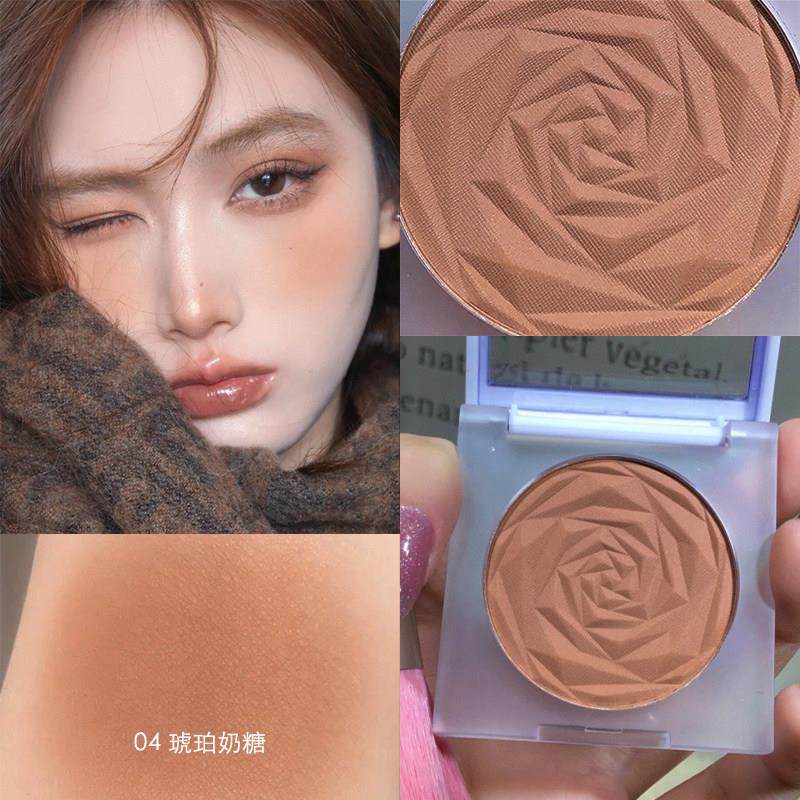 正品新疆西藏包邮欧美妆美黑拉丁舞妆深色腮红显白哑光单色胭脂裸