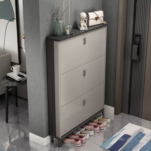 Ультра -типичный шкаф для обуви домохозяйственного поворота доверенный входной шкаф крыльца