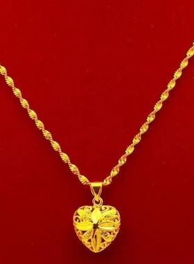 仿越南沙金仿真沙金项链女