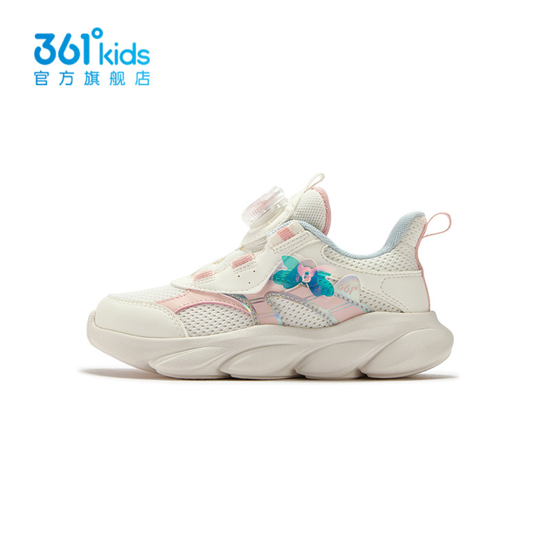 361度运动鞋女童网面2026休闲鞋卡通可爱魔术贴跑步鞋K82616802,童鞋/婴儿鞋/亲子鞋,运动鞋,淘宝优惠券,粉丝福利购,淘宝优惠卷