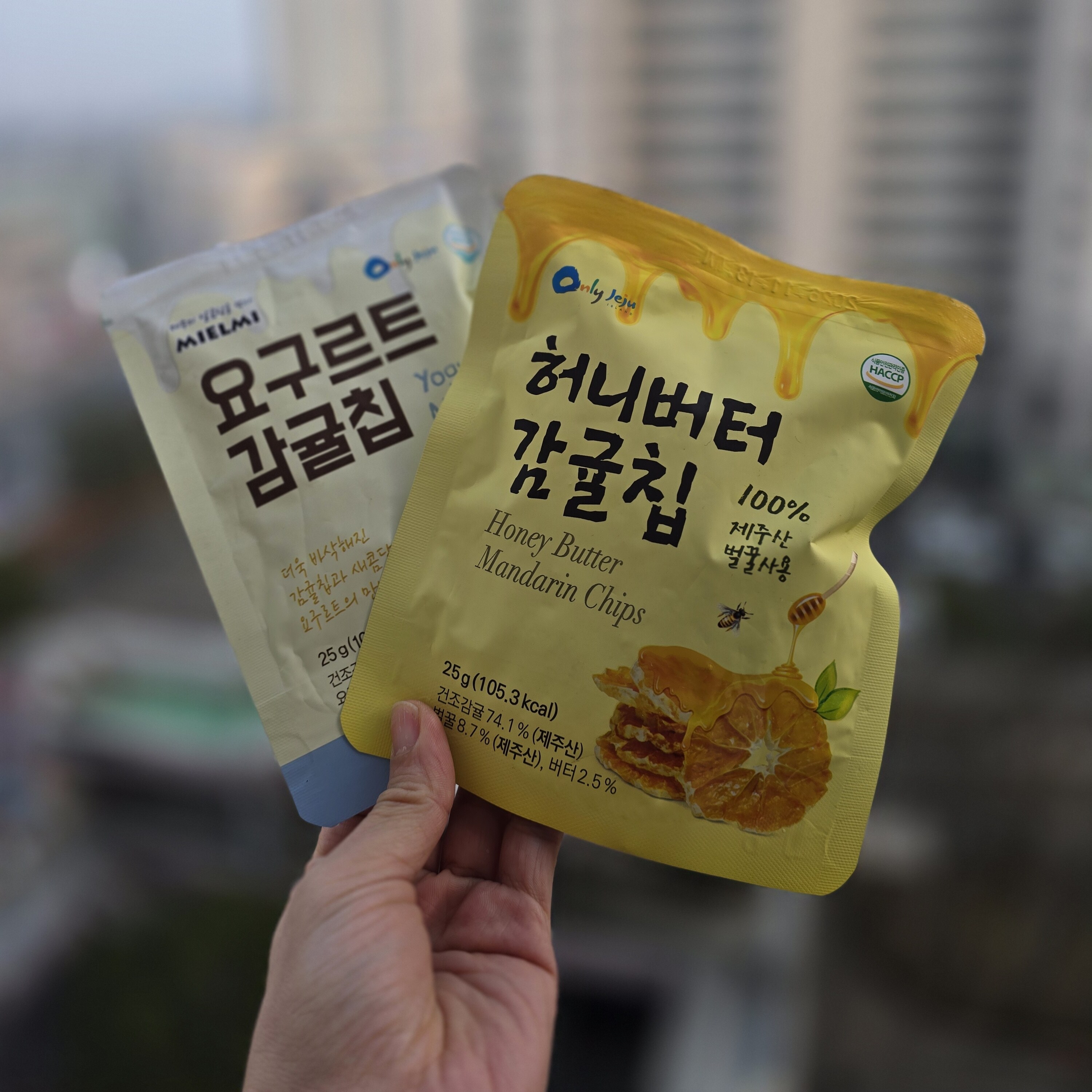 国内现货韩国乐天免税店济州岛酸蔬果干/香菇干/混合