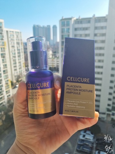 国内现货韩版金泰熙cellcure塞尔科胎盘胶原蛋补水水分安瓶50ml