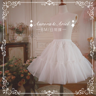 fashion lolita lolita裙撐 玻璃紗 歐根紗軟紗 新8m日常A撐