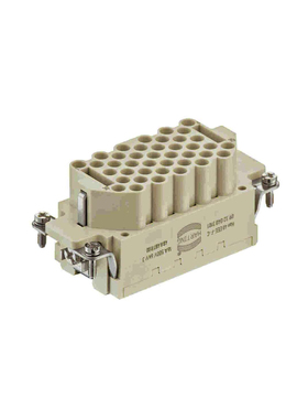 HARTING哈丁09320403101浩亭矩形连接器压接针单体插芯