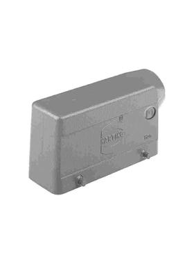 HARTING浩亭19300241521哈丁矩形连接器低结构边出线双锁扣