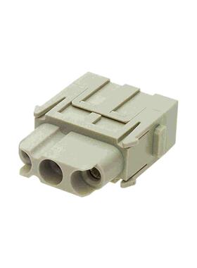 HARTING浩亭09140032702哈丁矩形连接器插芯母头 单模块