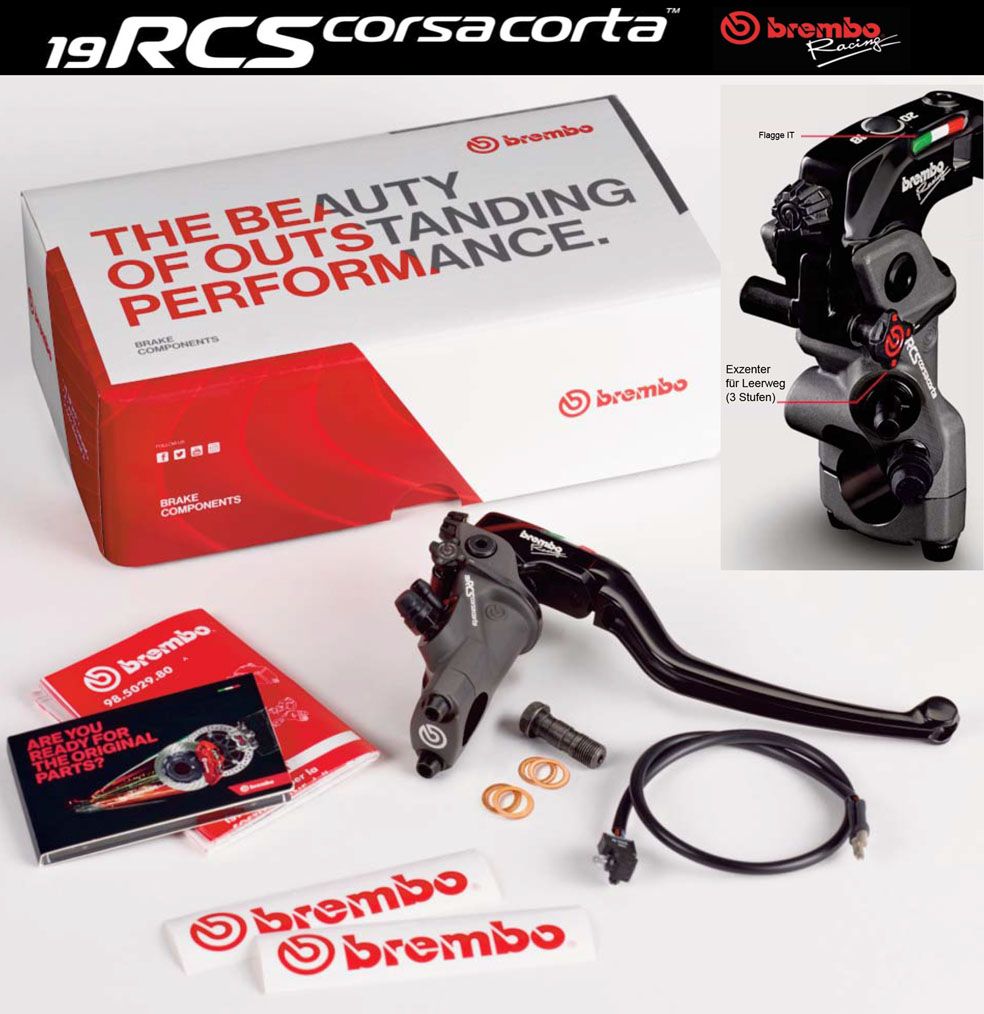 brembo 新款19rcs cc 刹车手泵摩托车赛车刹车上泵摩托车刹车泵油