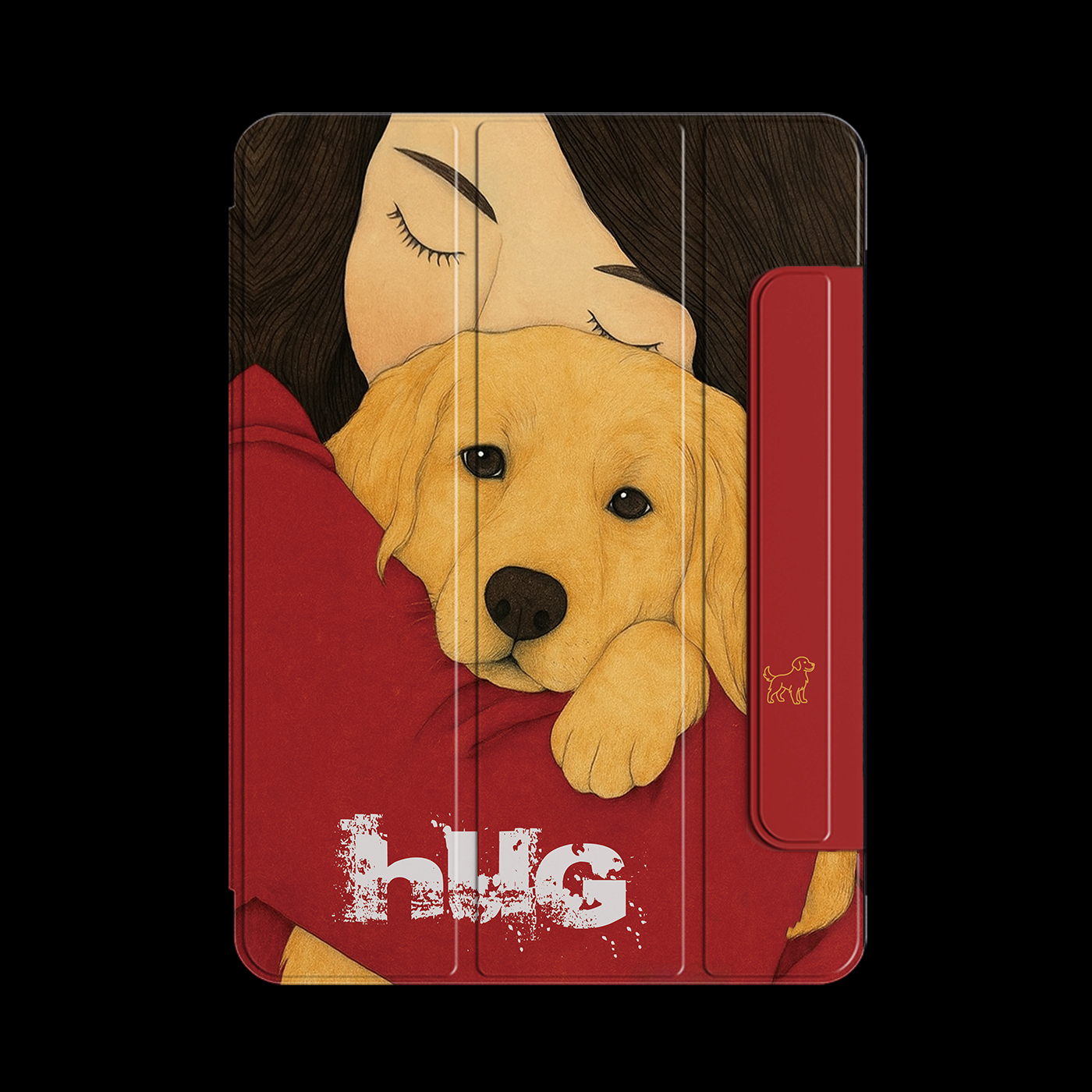 可爱卡通+ipad磁吸双面夹