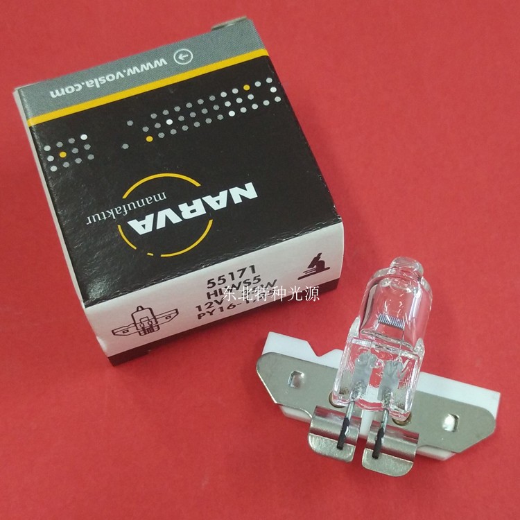 德国Narva 55171 12V35W 显微镜光源PY16-1.25投影仪器灯泡