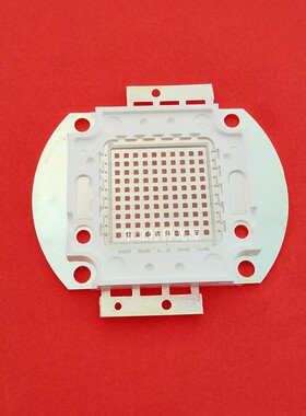 100W 大功率LED红光灯芯 620-625nm 红色美容仪 光子理疗仪灯珠