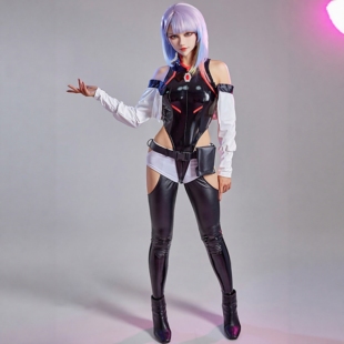 三分妄想赛博朋克:边缘行者cosplay女主露西cos服cosplay
